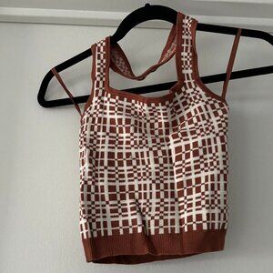 A&F Knit Halter Tank